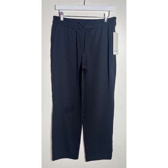 Lululemon Womens Size Medium Black Straight-Leg Mid-Rise Pant Luxtreme NEW - Picture 4 of 14